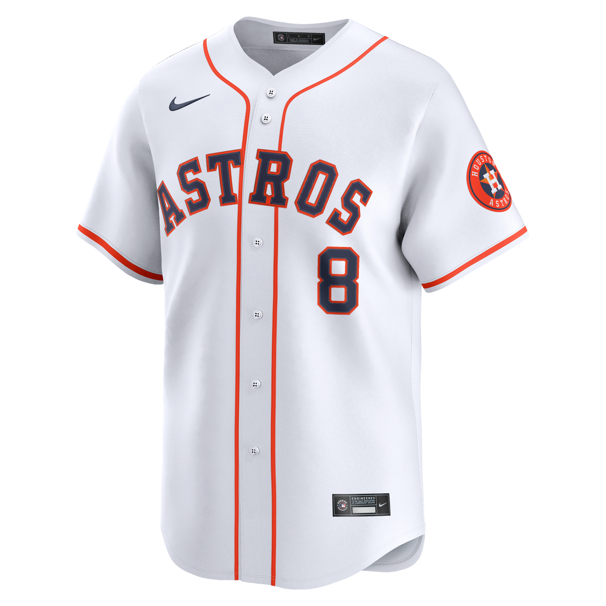 Houston Astros Christian Walker Nike White Home Limited Player Jersey