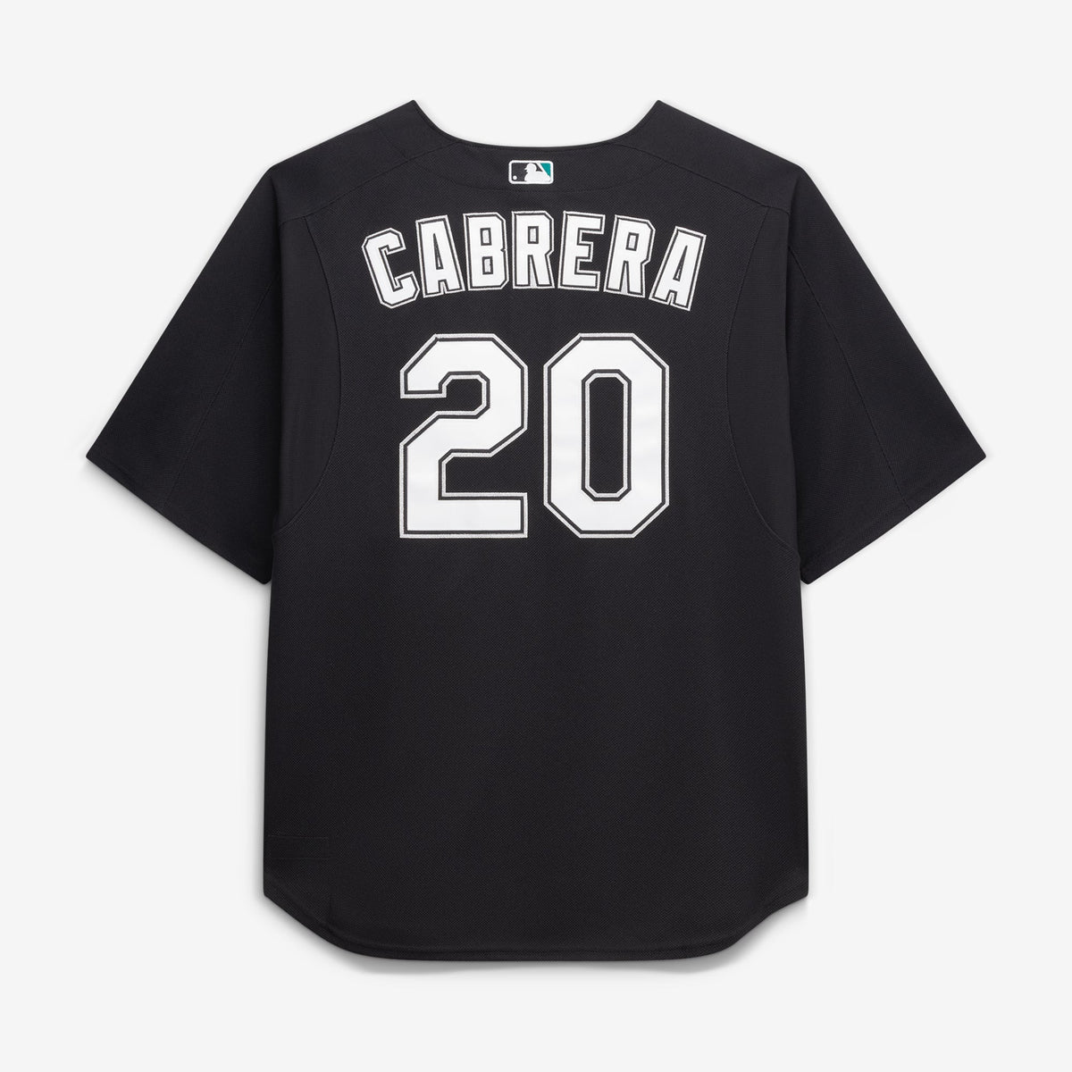 Miami Marlins Miguel Cabrera Mitchell & Ness Black Big & Tall Cooperstown Mesh Batting Practice Jersey