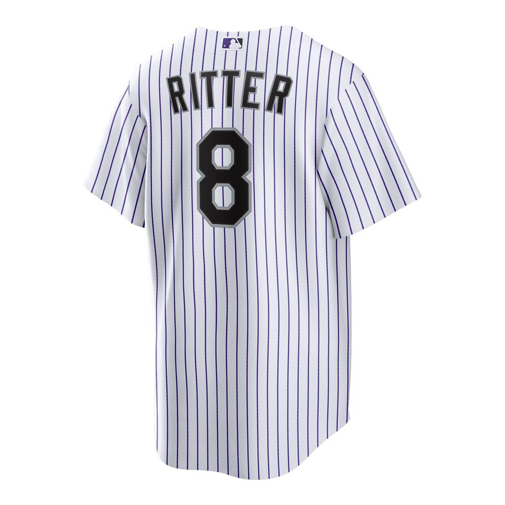 Colorado Rockies Ryan Ritter Nike White Home Replica Jersey