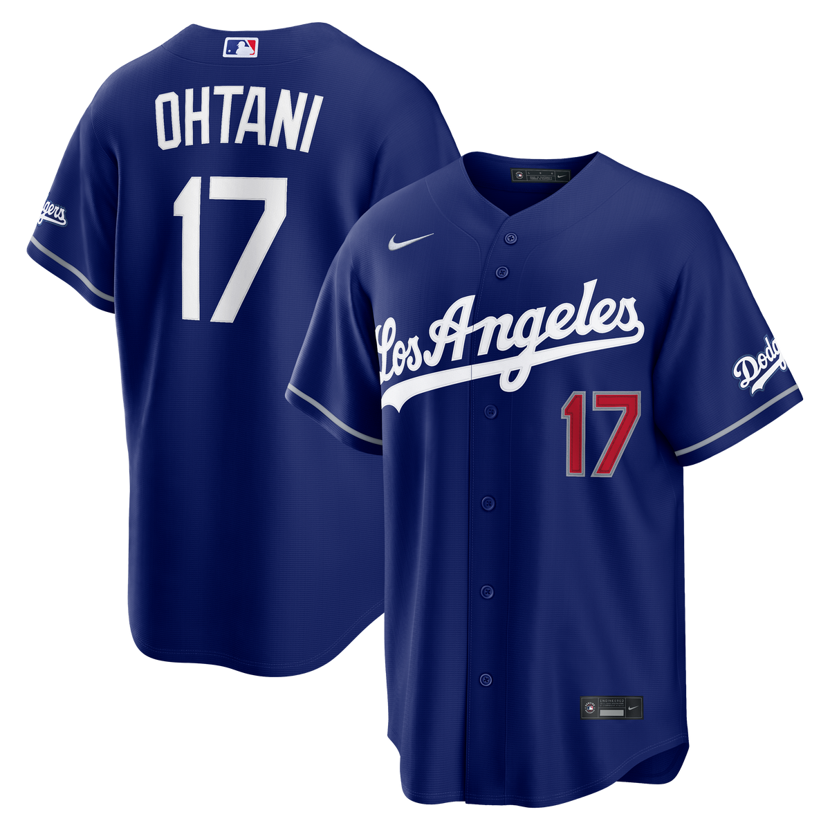 Los Angeles Dodgers Shohei Ohtani Nike Royal Alternate Stadium Jersey