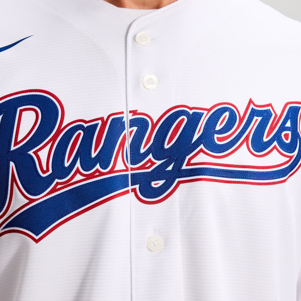 Texas Rangers Nike White Home Replica Team Jersey