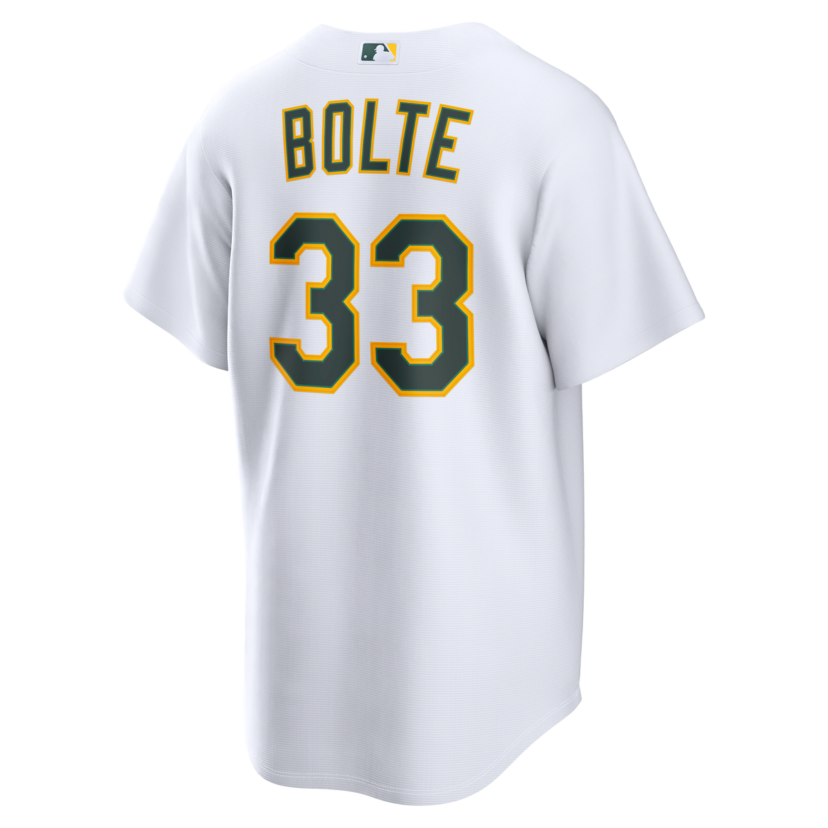 Athletics Henry Bolte Nike White Home Replica Jersey