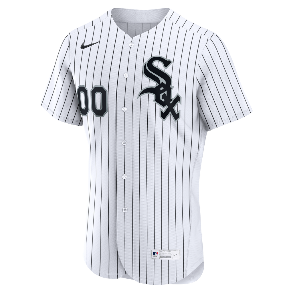 Chicago White Sox Nike White Home Authentic Custom Jersey