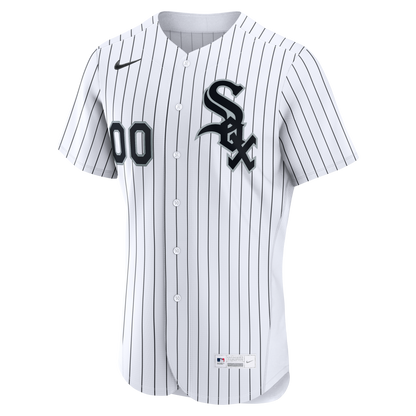 Chicago White Sox Nike White Home Authentic Custom Jersey