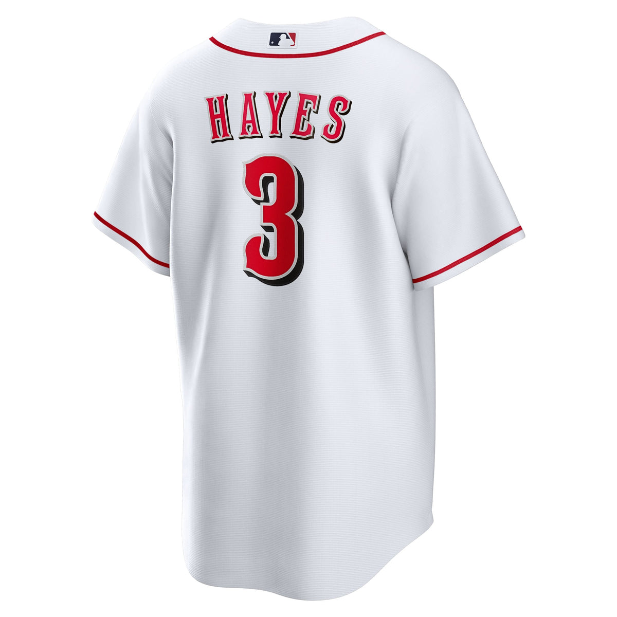 Cincinnati Reds Ke'Bryan Hayes Nike White Home Replica Jersey