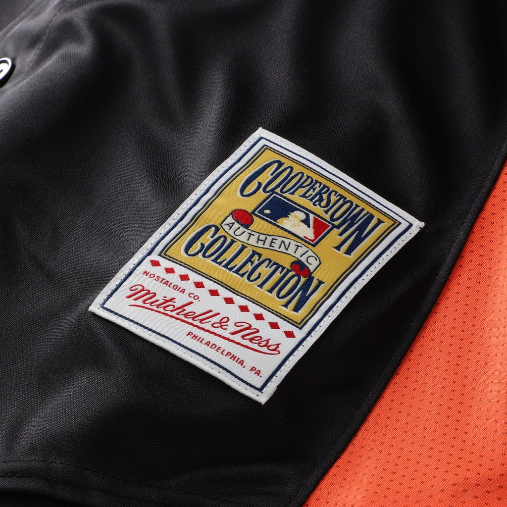 Miami Marlins Jose Fernandez Mitchell & Ness Black Authentic Batting Practice Jersey