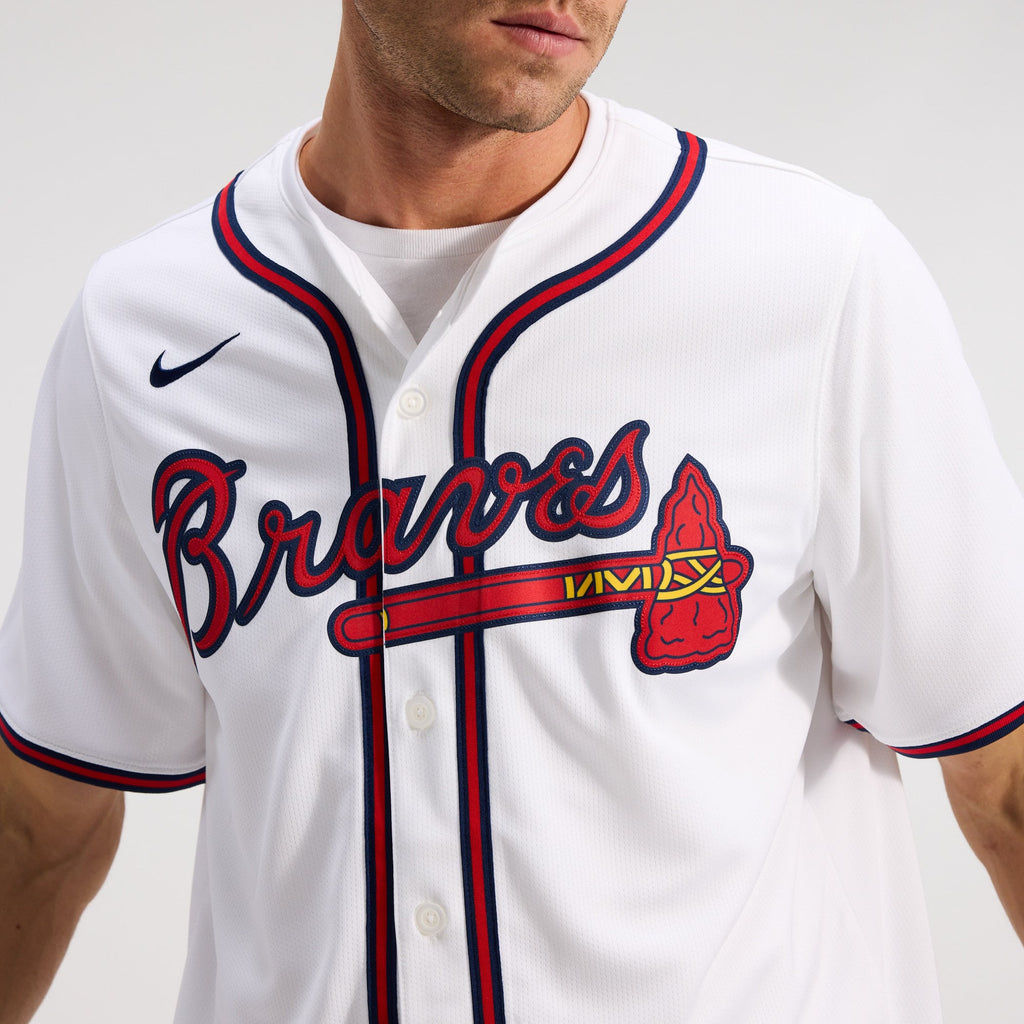 Atlanta Braves Nike White Home Limited Jersey