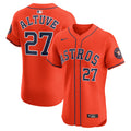 Houston Astros Jose Altuve Nike Orange Alternate Elite Player Jersey