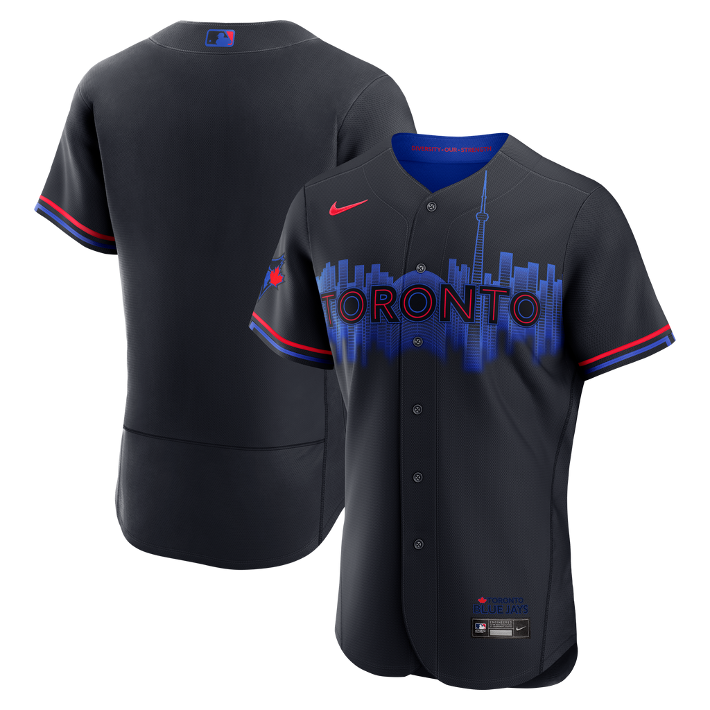 Toronto Blue Jays Nike Navy City Connect Authentic Jersey