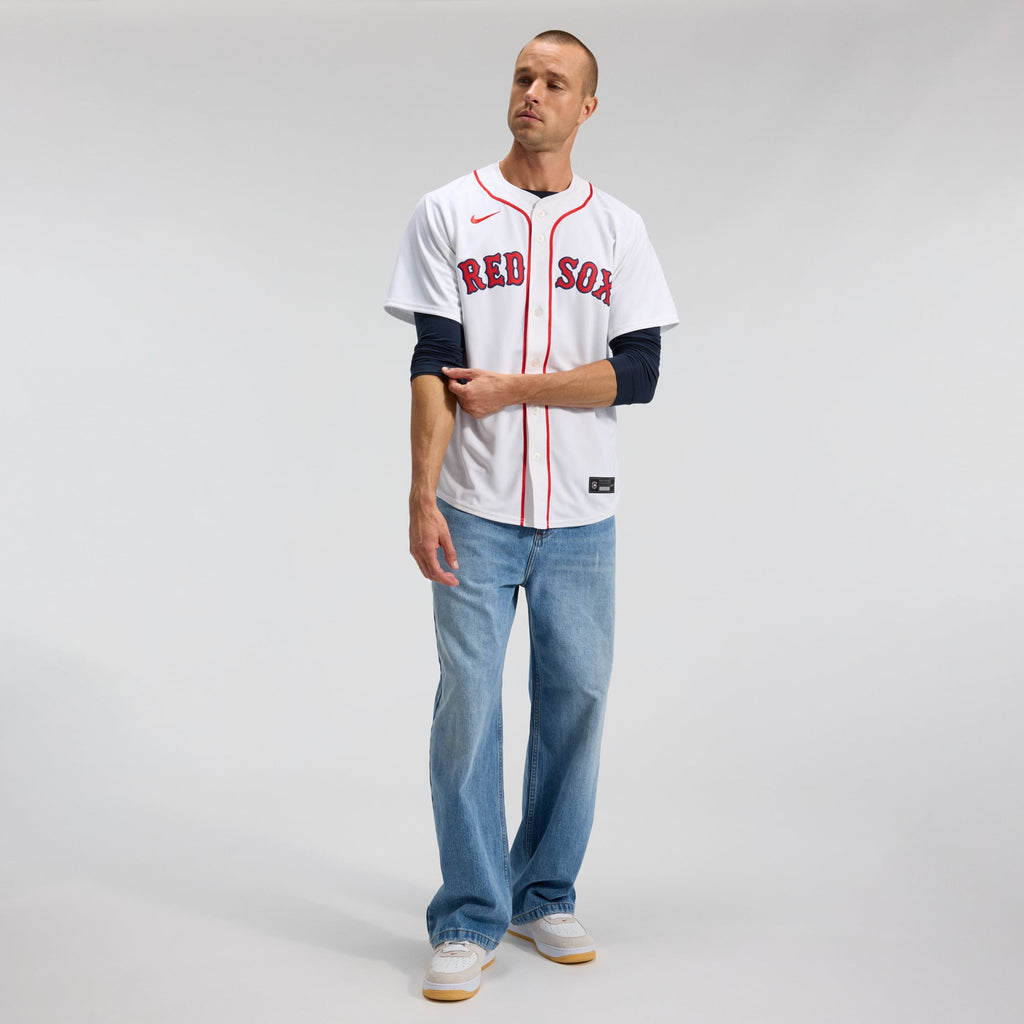 Boston Red Sox Nike White Home Limited Jersey