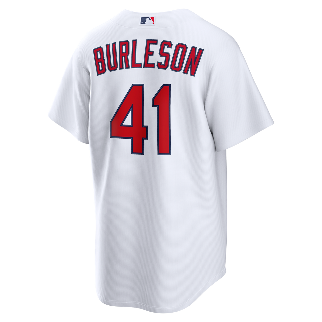 St. Louis Cardinals Alec Burleson Nike White Home Replica Jersey