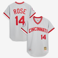 Cincinnati Reds Pete Rose Mitchell & Ness Gray 1976 Authentic Jersey