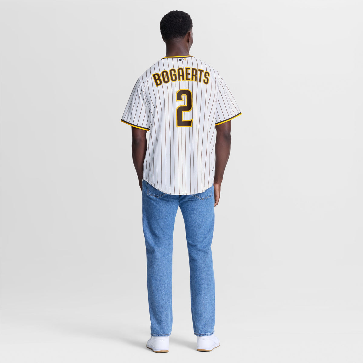 San Diego Padres Xander Bogaerts Nike White Home Replica Jersey
