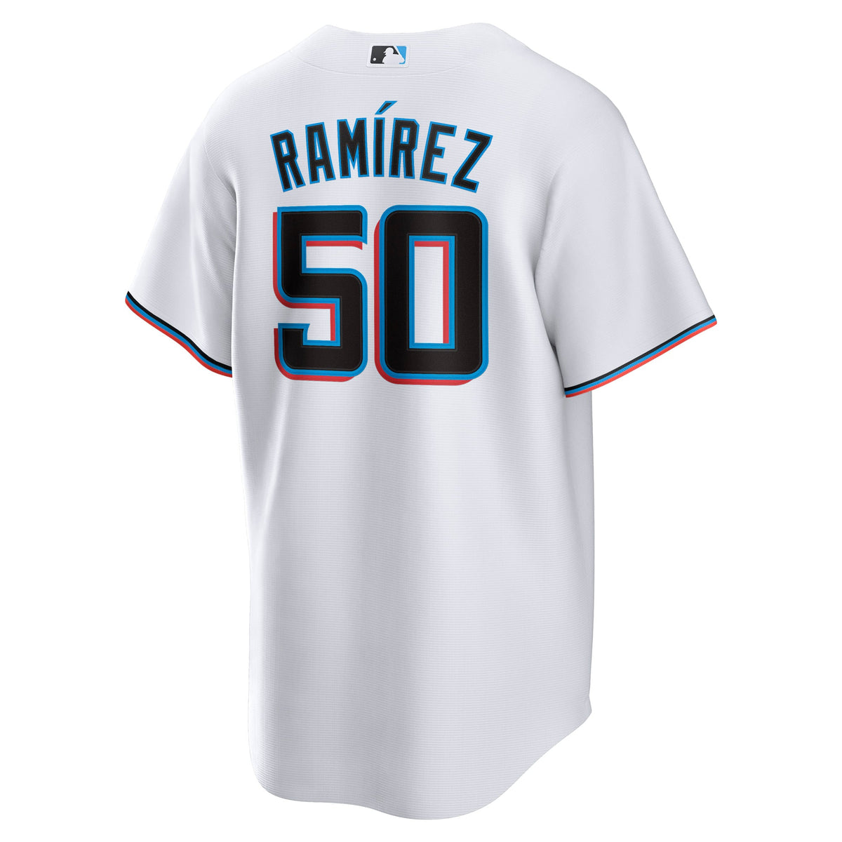 Miami Marlins Agustín Ramírez Nike White Home Replica Jersey