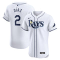 Tampa Bay Rays Yandy Diaz Nike White Home Elite Player Jersey
