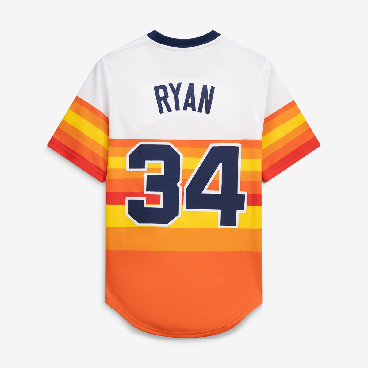 Houston Astros Nolan Ryan Mitchell & Ness White Throwback Authentic Jersey
