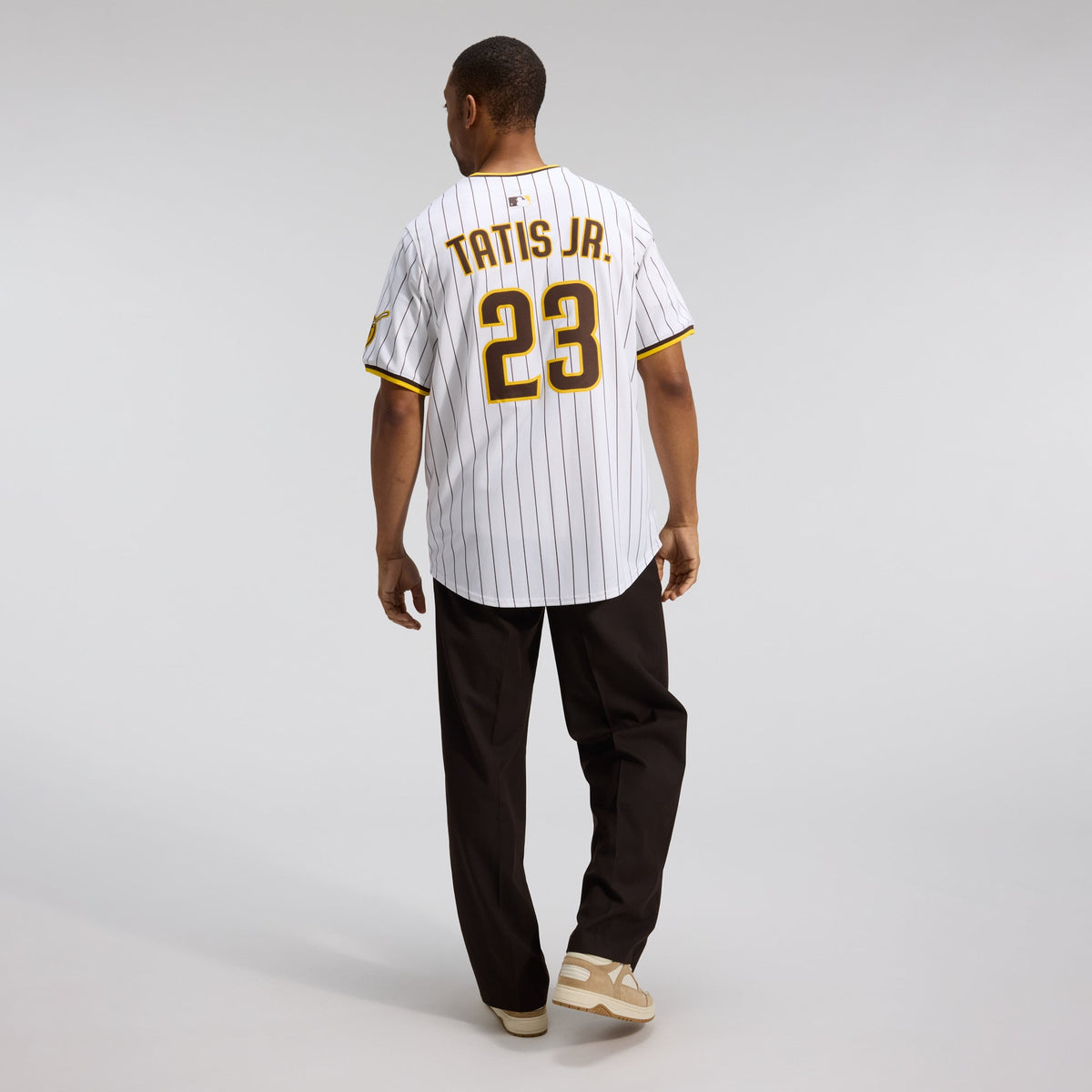 San Diego Padres Fernando Tatis Jr. Nike Khaki Alternate Limited Player Jersey