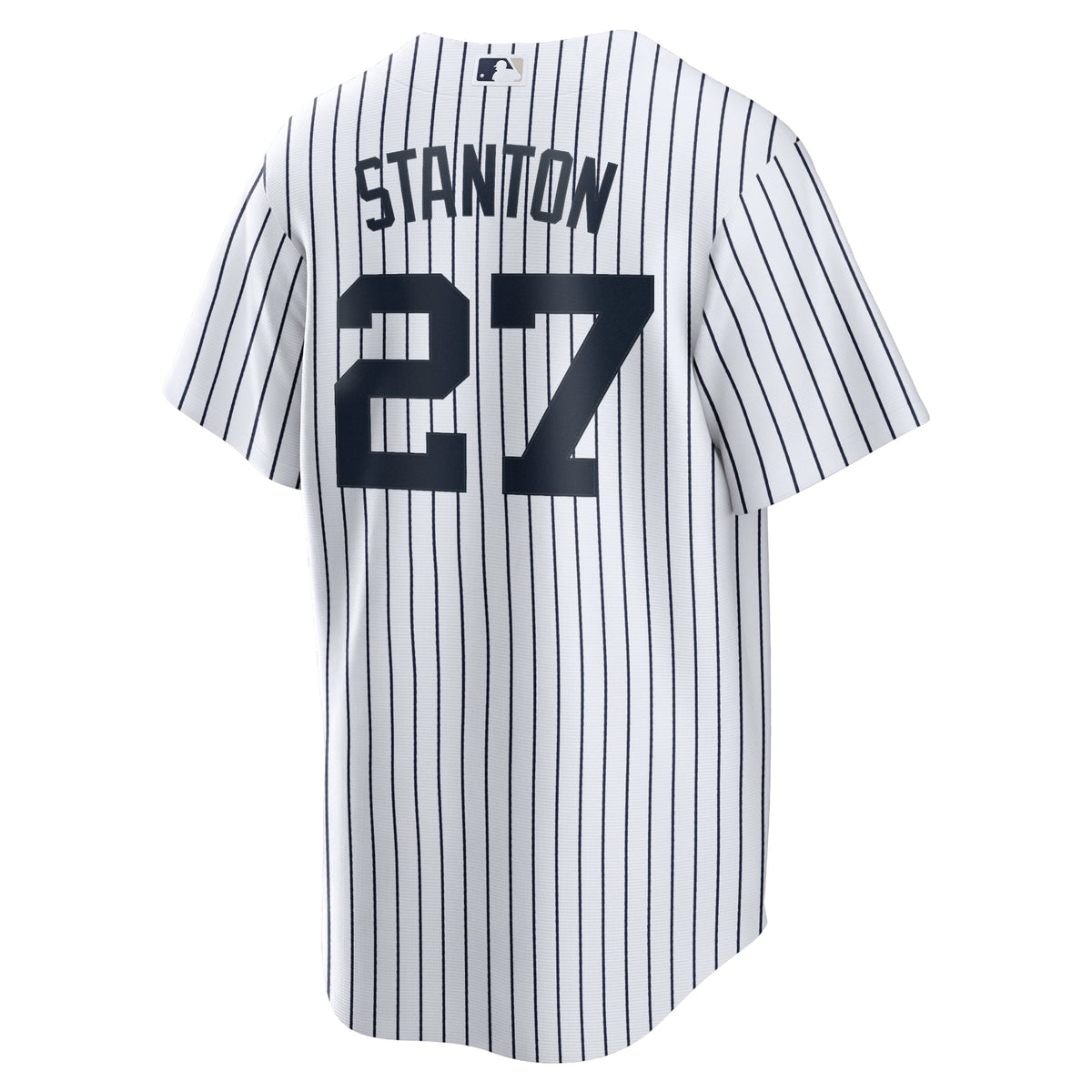New York Yankees Giancarlo Stanton Nike White Home Replica Player Name Jersey