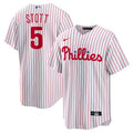 Philadelphia Phillies Bryson Stott Nike White Replica Player Jersey