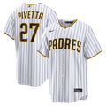 San Diego Padres Nick Pivetta Nike White Home Replica Jersey