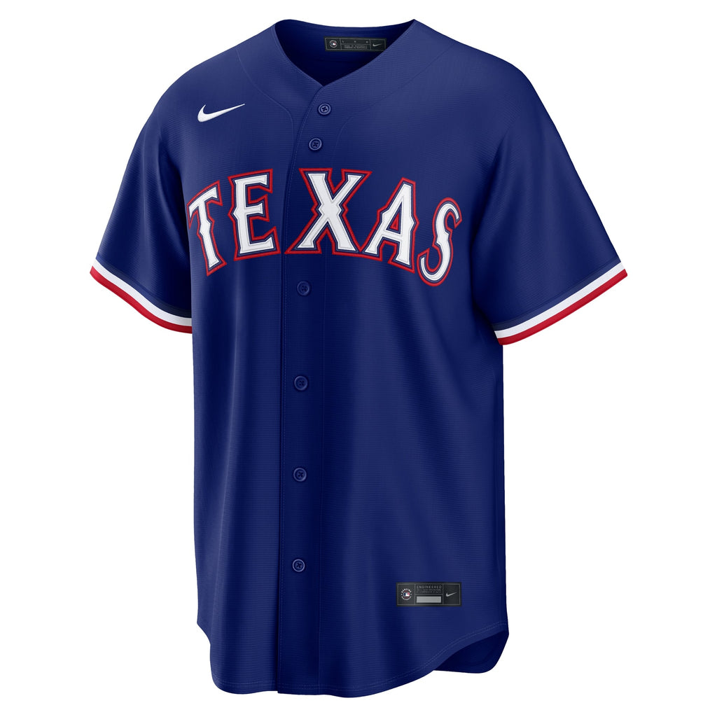Texas Rangers Corey Seager Nike Gray Road Replica Jersey