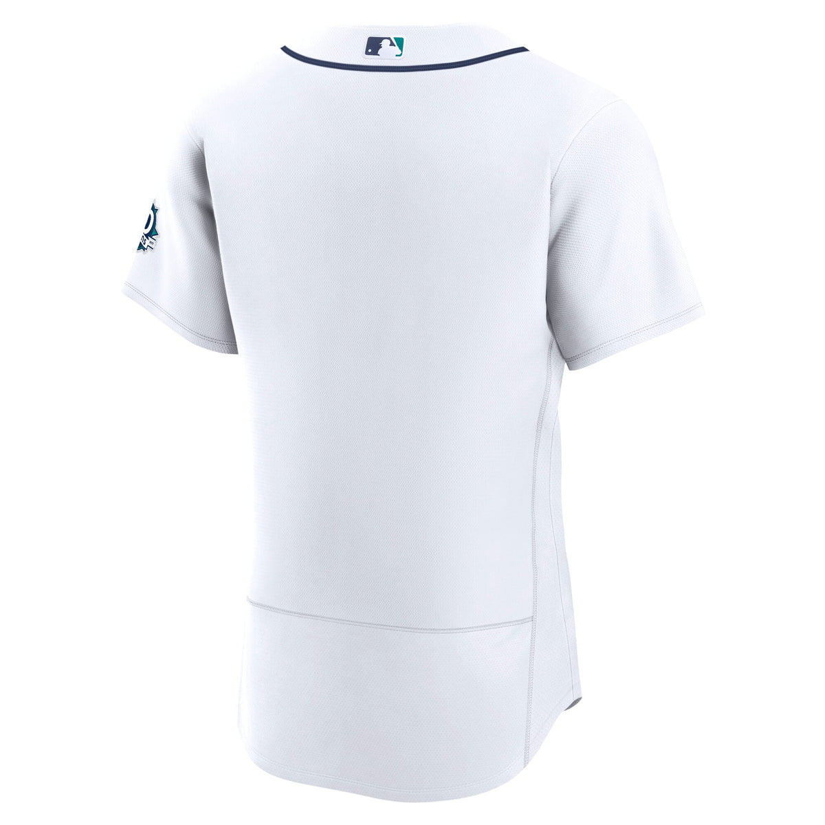 Seattle Mariners Nike White 50th Anniversary Patch Home Authentic Jersey