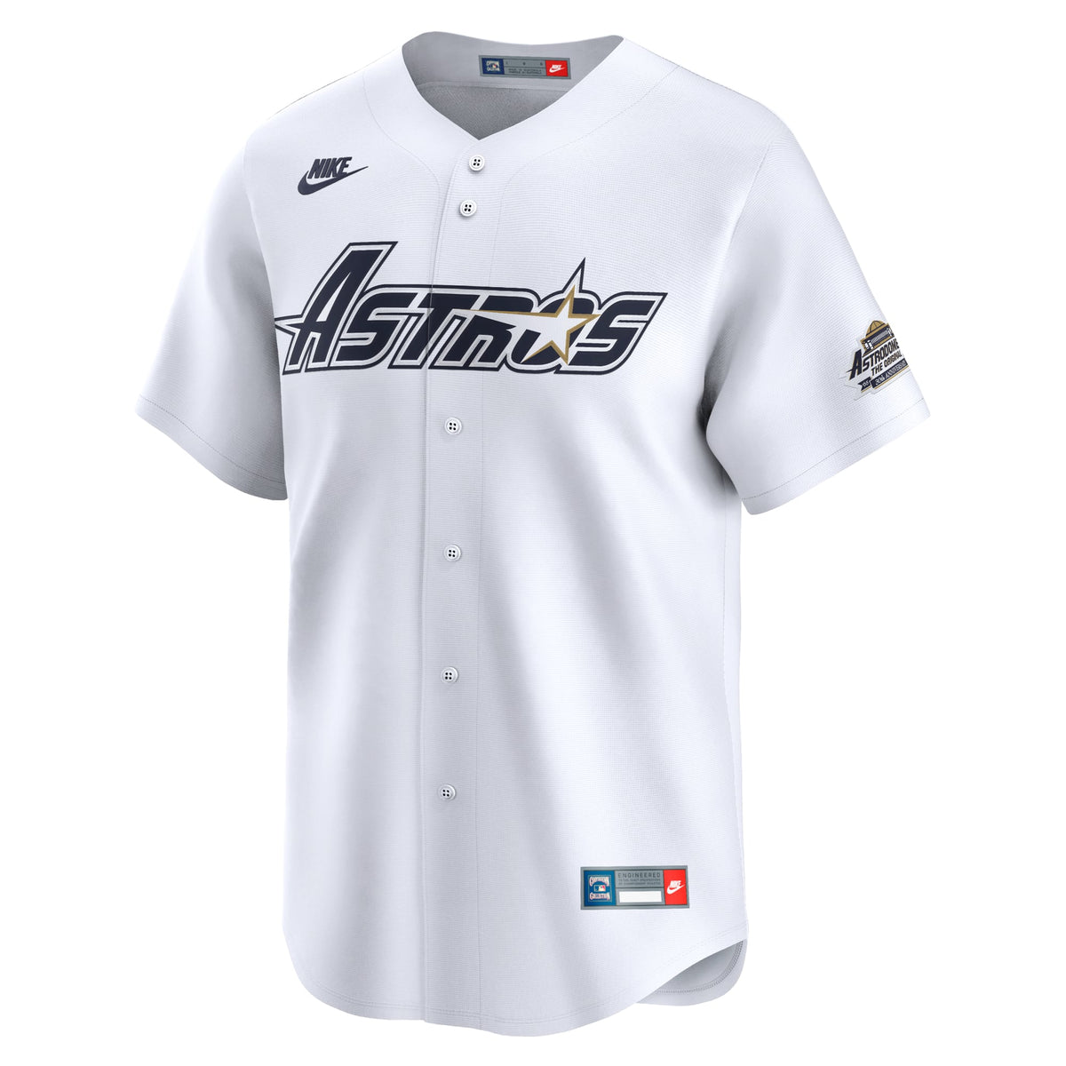Houston Astros Craig Biggio Nike White Throwback Cooperstown Collection Limited Jersey