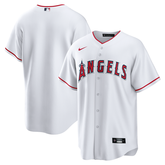 Los Angeles Angels Nike White Home Big & Tall Replica Jersey