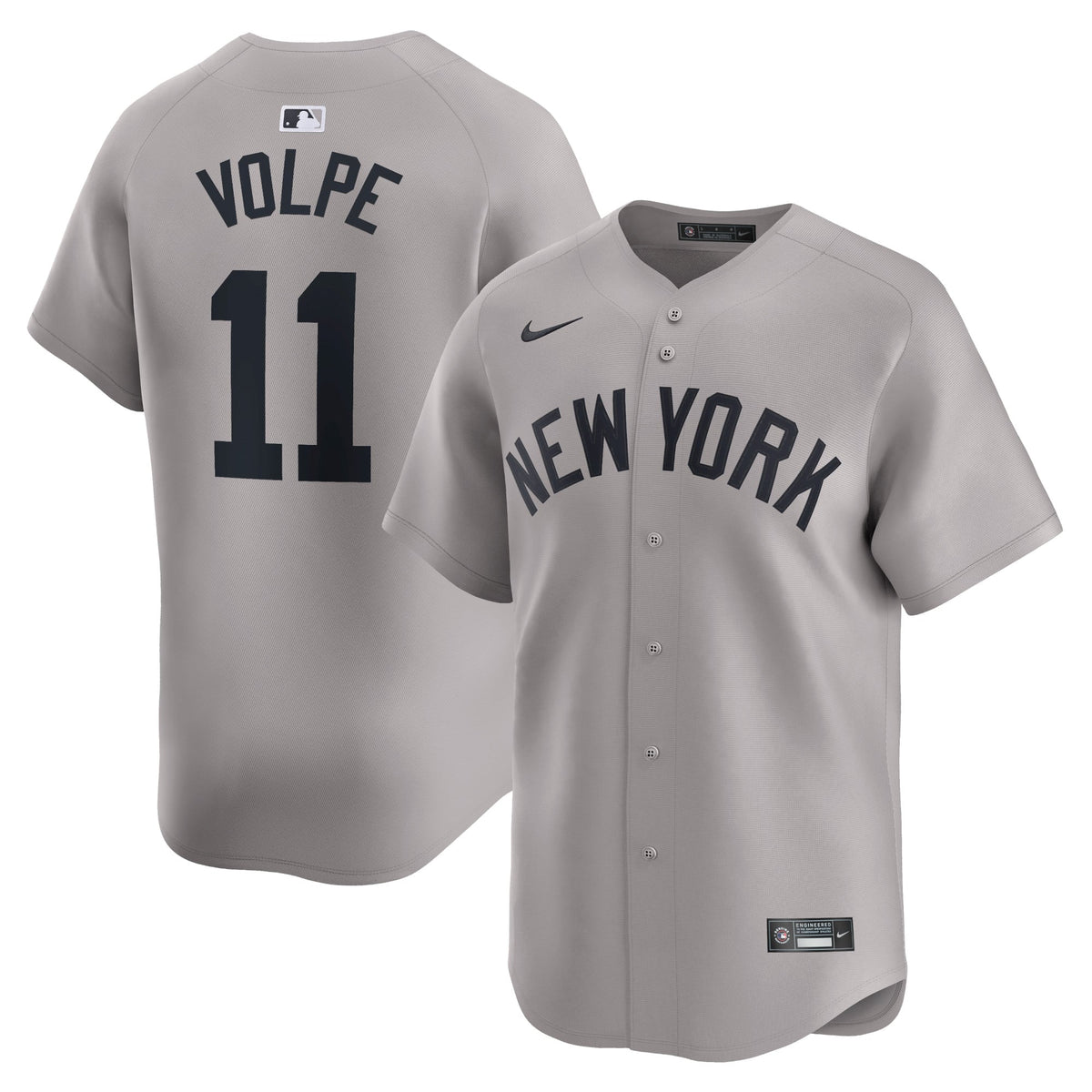 New York Yankees Anthony Volpe Nike White Home Limited Player Jersey