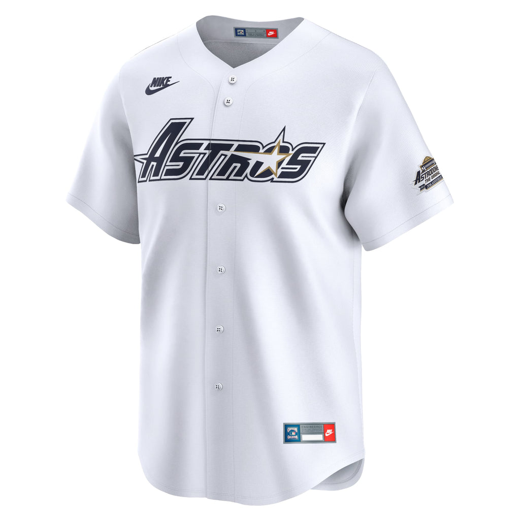 Houston Astros Jeff Bagwell Nike White Throwback Cooperstown Collection Limited Jersey
