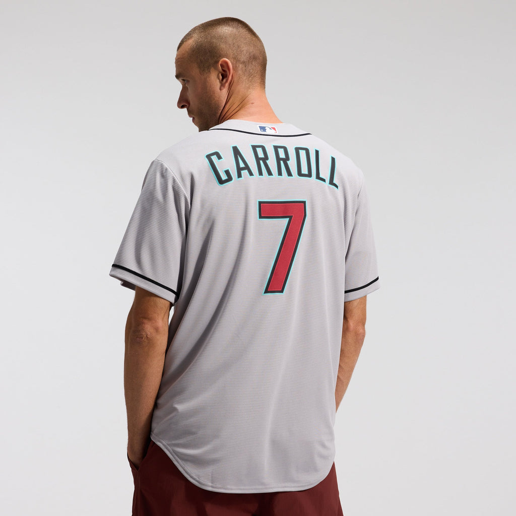 Arizona Diamondbacks Corbin Carroll Nike Gray Road Replica Jersey