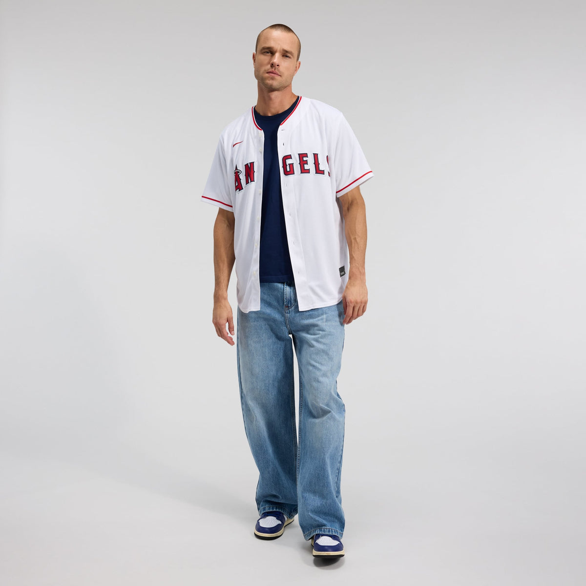 Los Angeles Angels Nike White Home Replica Team Jersey