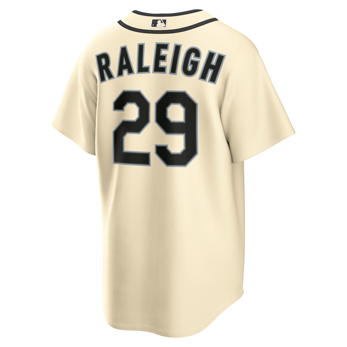 Seattle Mariners Cal Raleigh Nike Navy Road Replica Jersey