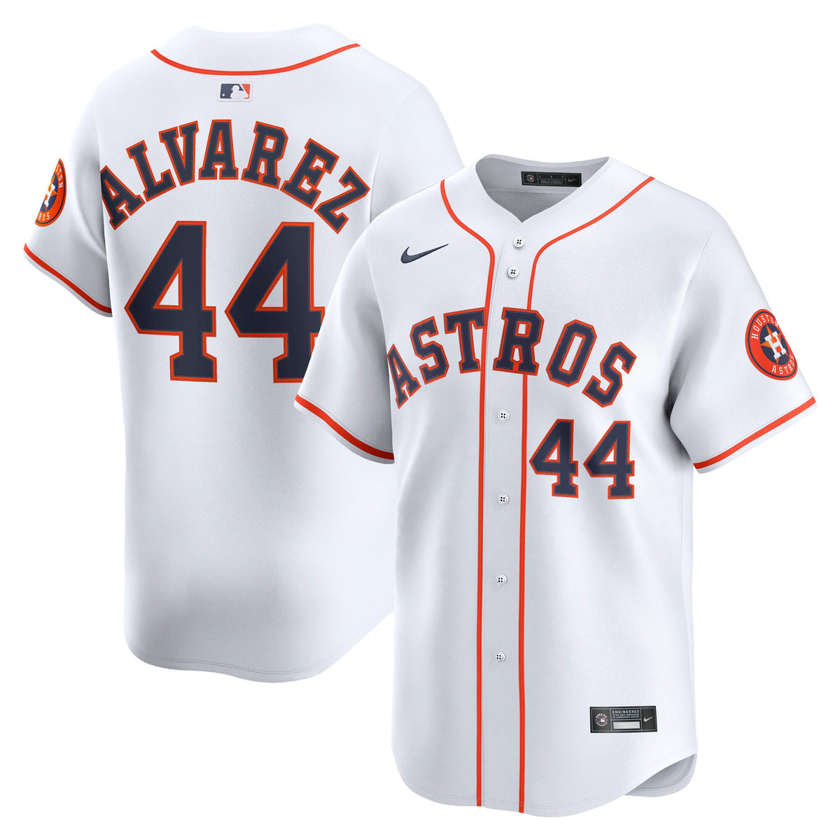 Houston Astros Yordan Alvarez Nike White Home Limited Player Jersey