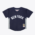 New York Yankees CC Sabathia Mitchell & Ness Navy 2009 Authentic Batting Practice Jersey