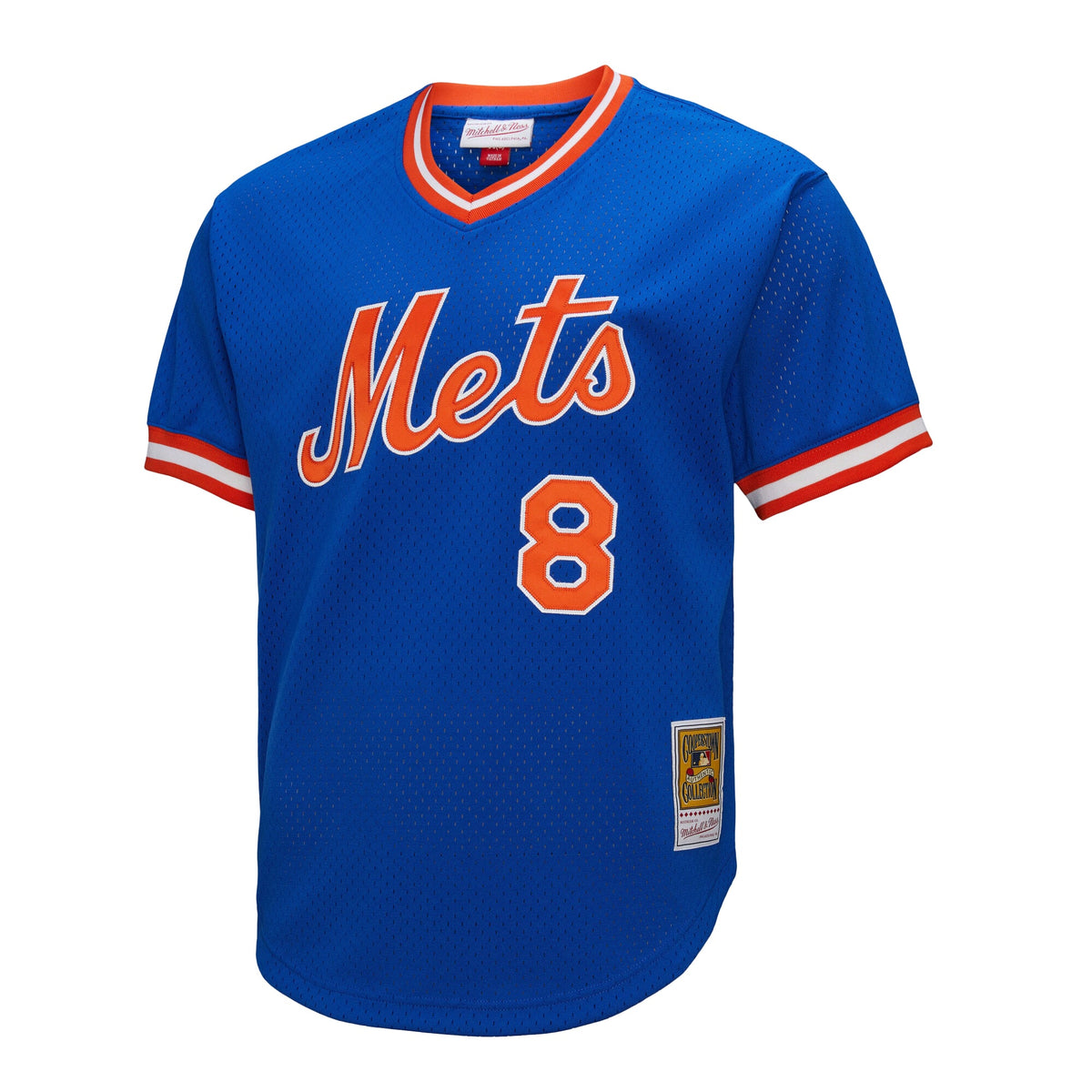 New York Mets Gary Carter Mitchell & Ness Royal Big & Tall Cooperstown Collection Mesh Batting Practice Jersey