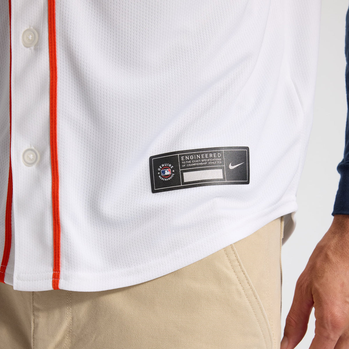Houston Astros Nike White Home Limited Jersey