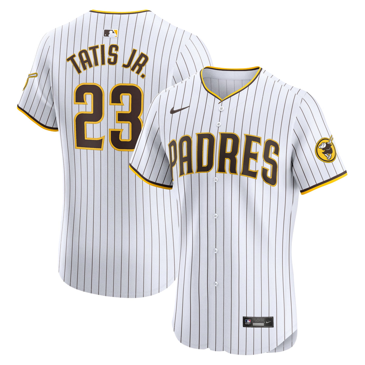 San Diego Padres Fernando Tatis Jr. Nike Sand Alternate Elite Player Jersey