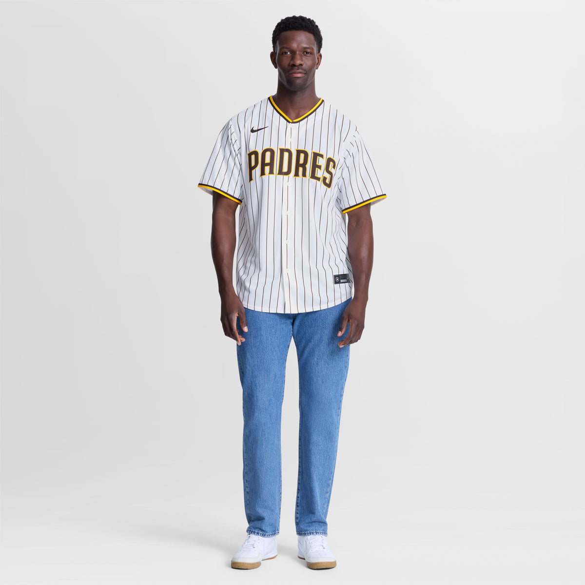 San Diego Padres Miguel Andujar Nike White Home Replica Jersey