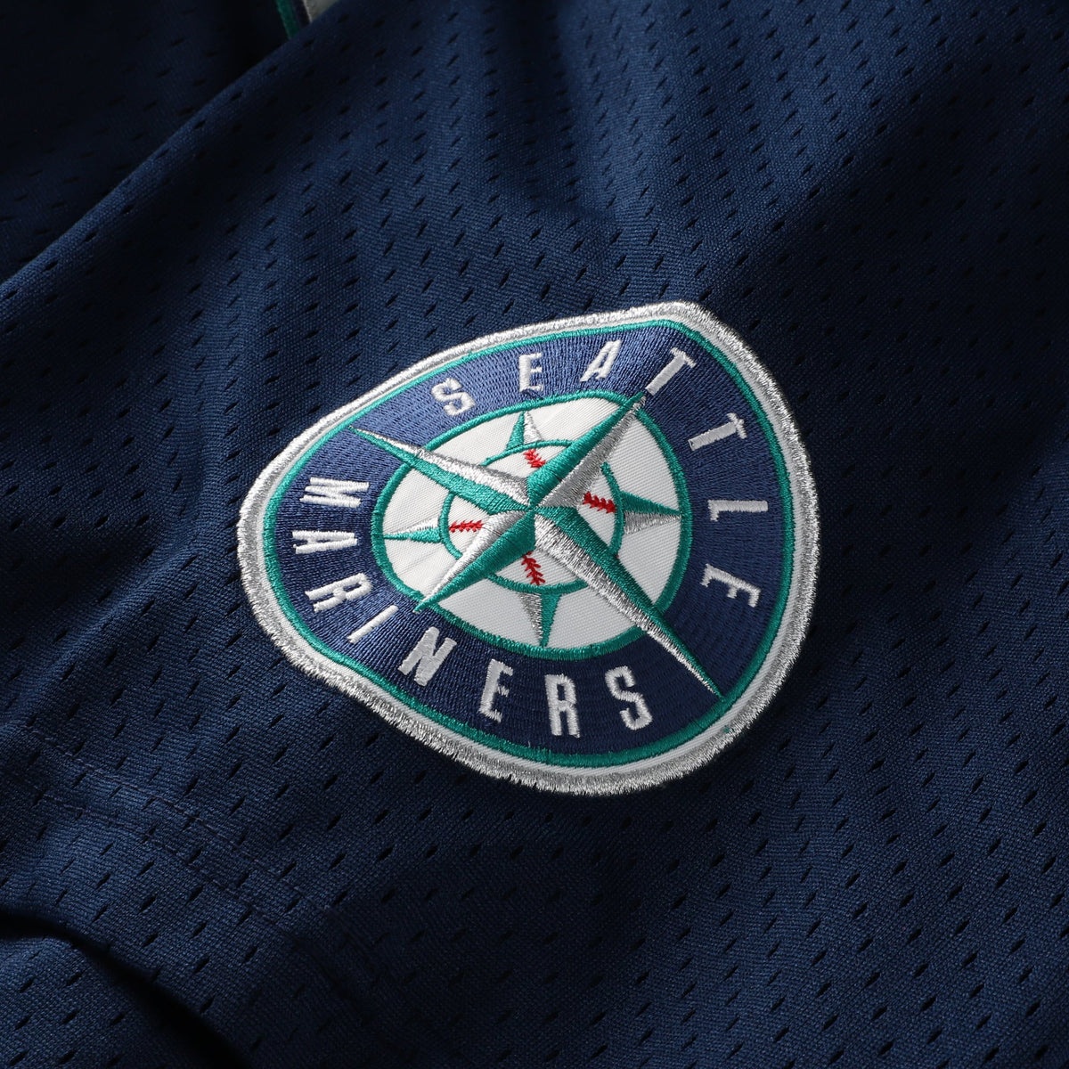 Seattle Mariners Mitchell & Ness Navy Big & Tall Cooperstown Collection Mesh Batting Practice Jersey