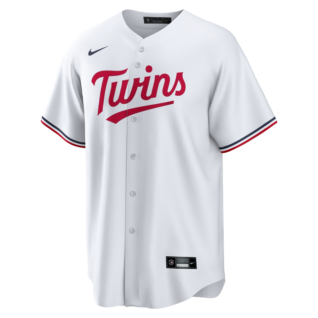 Minnesota Twins A.J. Minter Nike White Home Replica Jersey