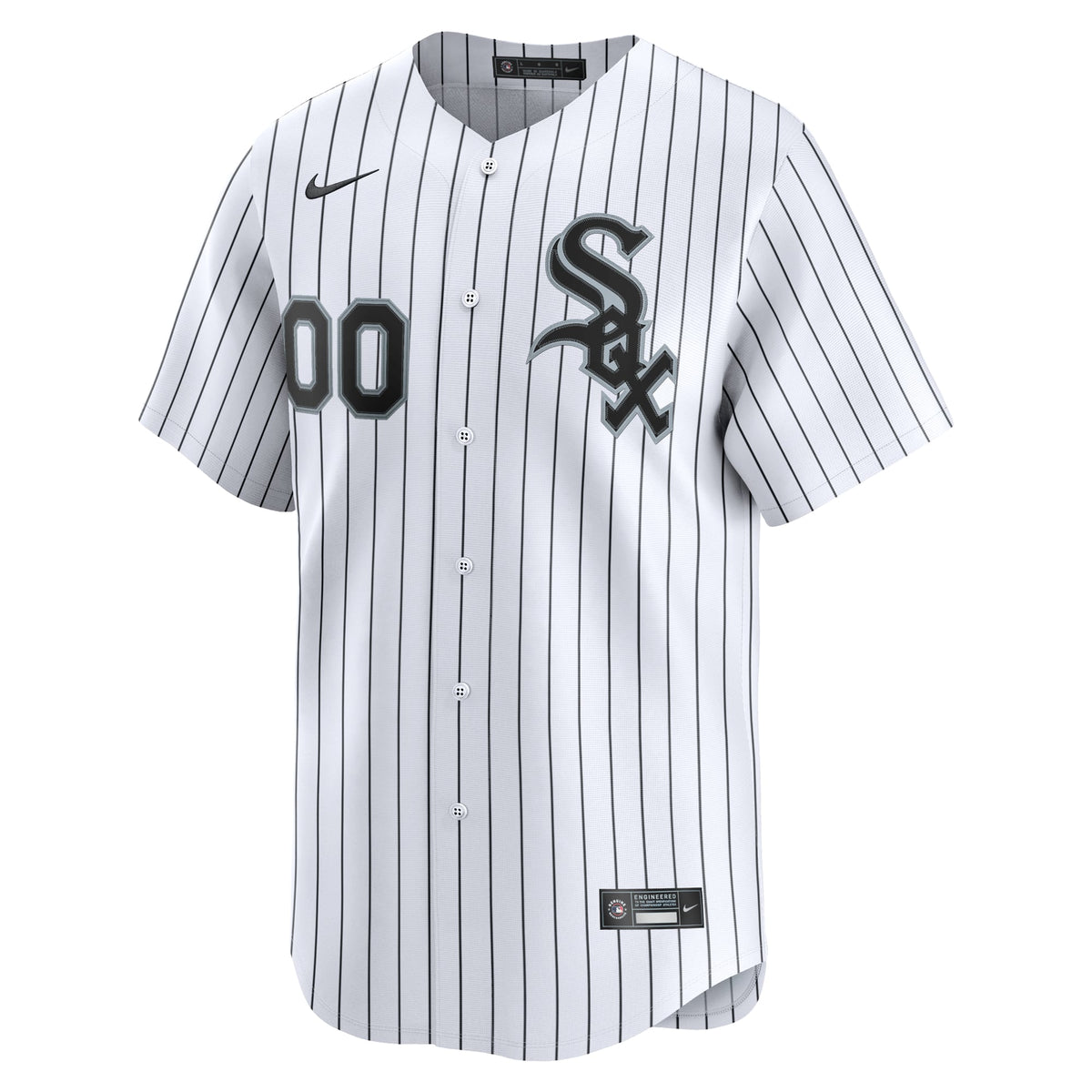 Chicago White Sox Nike White Home Limited Custom Jersey