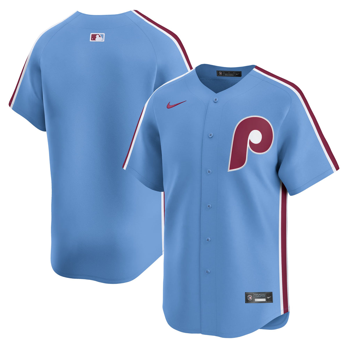 Philadelphia Phillies Nike White Home Limited Jersey