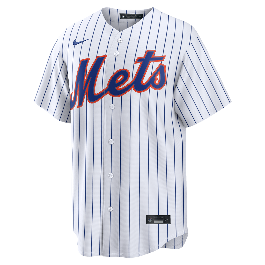 New York Mets Francisco Lindor Nike White Home Replica Jersey