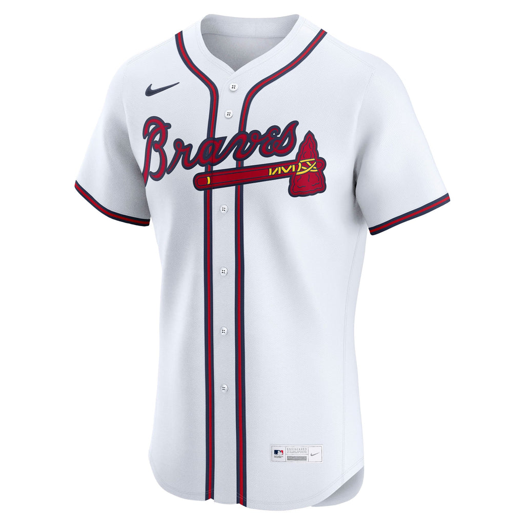 Atlanta Braves Ronald Acuña Jr. Nike White Home Elite Player Jersey