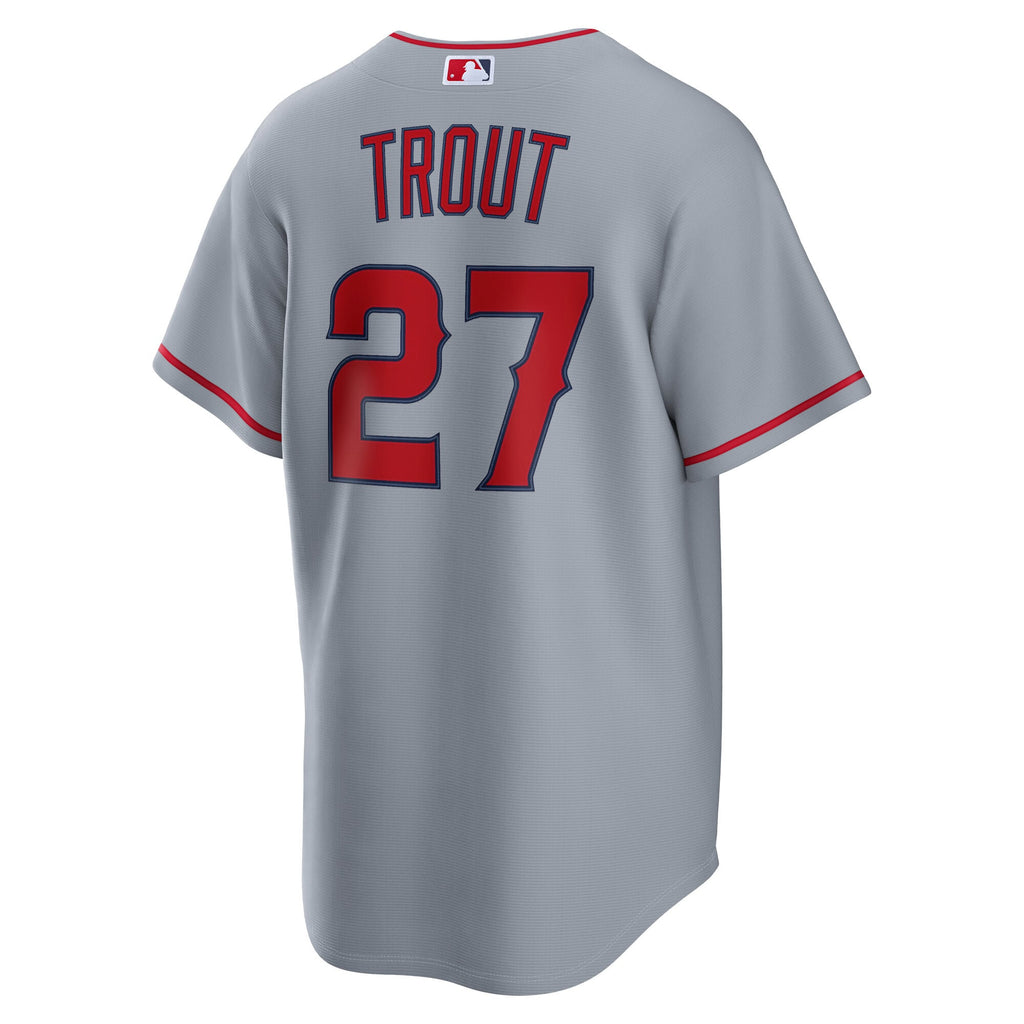 Los Angeles Angels Mike Trout Nike White Alternate Replica Jersey