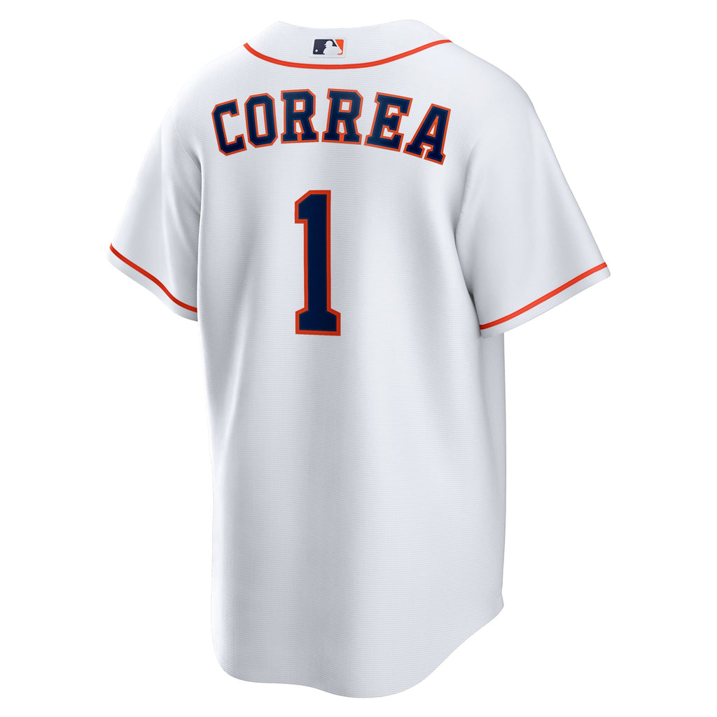 Houston Astros Carlos Correa Nike White Home Replica Jersey