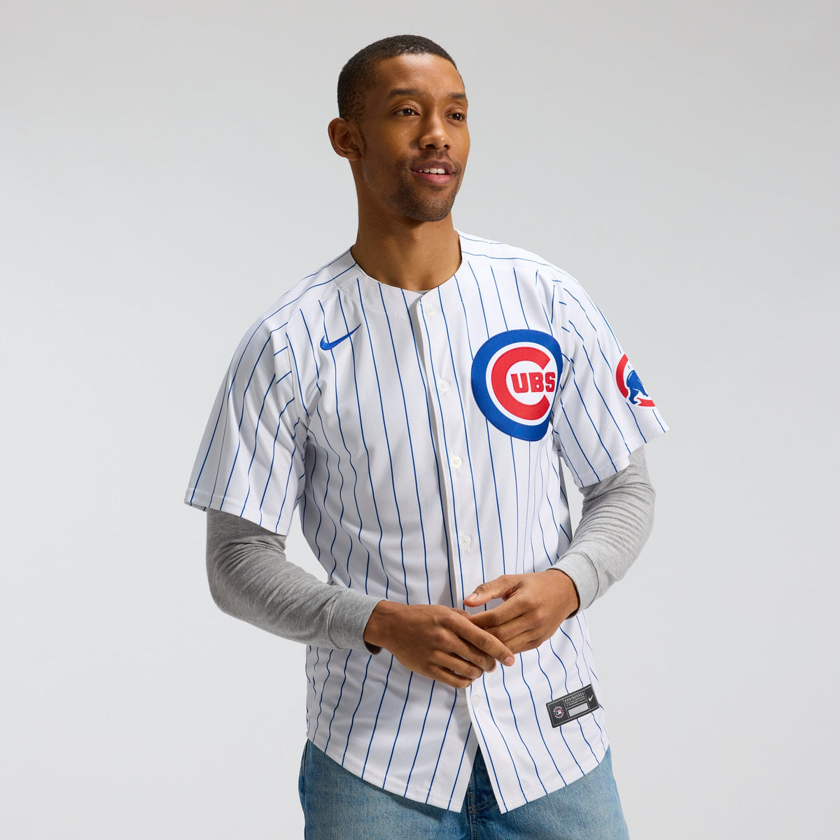 Chicago Cubs Dansby Swanson Nike White Home Limited Player Jersey