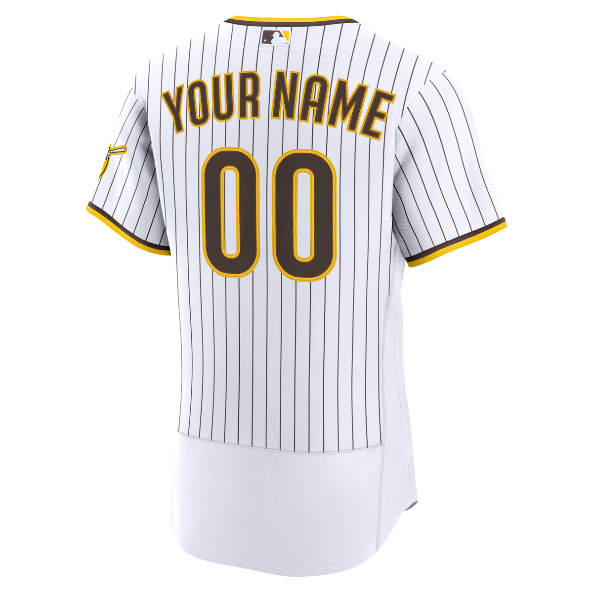 San Diego Padres Nike White Home Authentic Custom Jersey