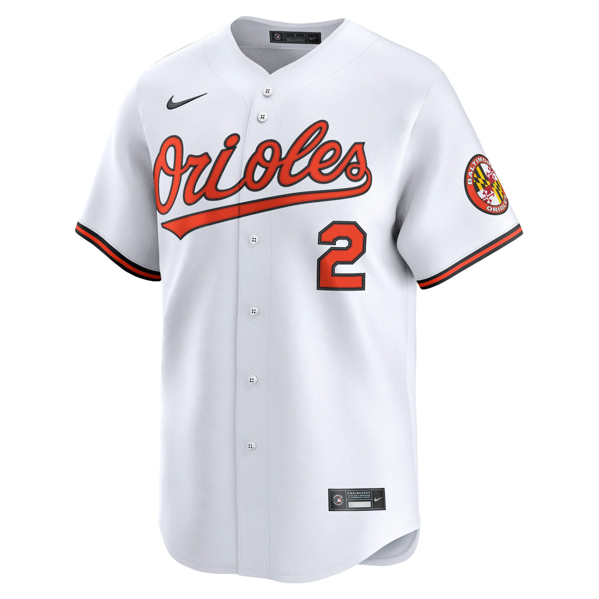 Baltimore Orioles Gunnar Henderson Nike Black Alternate Limited Player Jersey